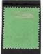 LEEWARD ISLANDS 1942 1s GREY AND BLACK/EMERALD SG 110ba MOUNTED MINT Cat £24 - Leeward  Islands