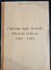 Catalogue Des Marques Sur La Musique, 1903-1993, Genovese - Tematica