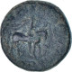 Kushan Empire, Vima Takto, Tétradrachme, 55-105, Bronze, TB+ - Oriental