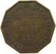 FRANCE JETON 1844 LAUDE AINE BREVETE DU ROI / AU LIT DE LOUIS XIV. #t027 0421 - Other & Unclassified