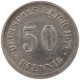 KAISERREICH 50 PFENNIG 1875 D  #t029 0237 - 50 Pfennig