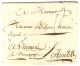 Contreseing De Franchise Manuscrit '' Amelot '' Sur Enveloppe Avec Texte Daté De Versailles Le 26 Août 1779 Pour Viteaux - Lettere In Franchigia Civile