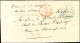 Lettre Avec Texte D'un Prisonnier Sur Le Ponton '' Le Triton '' En Rade De Cherbourg Daté Du 3 Octobre 1848 Adressée Au  - 1801-1848: Vorläufer XIX