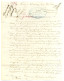 Lettre Avec Texte D'un Prisonnier Sur Le Ponton '' Le Triton '' En Rade De Cherbourg Daté Du 3 Octobre 1848 Adressée Au  - 1801-1848: Precursors XIX