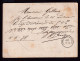 DDFF 526 - Entier Postal Luxembourg PETANGE 1878 Vers CHATELET - Marque D'échange Belge LUXEMBOURG PAR NAMUR - Bureaux De Passage