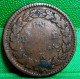 MONNAIE DIRECTOIRE / CONSULAT UN DECIME L'AN 8 K , BORDEAUX ,  DUPRE GRAND MODULE . FRANCE OLD COIN - Autres & Non Classés