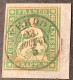 Zst 26G VOLLSTEMPEL YVERDON 1861 VD, 1854-62 40Rp Strubel  (Schweiz Suisse Switzerland - Usados