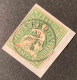 Zst 26G VOLLSTEMPEL YVERDON 1861 VD, 1854-62 40Rp Strubel  (Schweiz Suisse Switzerland - Usados