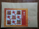 China.Souvenir Sheet On Registered Envelope - Storia Postale