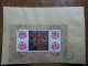 China.Souvenir Sheet  + Full Set On Registered Envelope - Cartas & Documentos