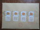 China.Rare Full Set  On Registered Envelope - Lettres & Documents