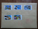 China.Rare Full Set  On Registered Envelope - Storia Postale