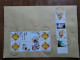 China. 2 Full Set  On Registered Envelope - Cartas & Documentos