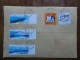 China. 2 Full Set  On Registered Envelope - Lettres & Documents