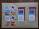 China. Rare Full Set On Registered Envelope - Lettres & Documents