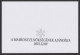 2023 MABÉOSZ Thematic Philatelic Stamp Exhibition / Commemorative Block Sheet / TATA Castle Palace LAKE - GIFT Overprint - Commemorative Sheets