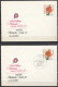 ⁕ Germany DDR 1989 ⁕ Ausstellung Philatelie KÖLN / Postal Stationery Flowers ⁕ 2v Unused Cover - Umschläge - Ungebraucht