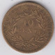 Colonies - Charles X  - 10 Cent.  1827 H - French Colonies (1817-1844)