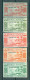 NOUVELLES-HEBRIDES - TIMBRES-TAXE N°11** à 15** MNH LUXE SCAN DU VERSO - Timbres-poste De 1938 Surchargés. - Postage Due