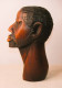 Delcampe - EXTRAORDINARIO BUSTO DE HOMBRE TALLADO EN MADERA. ARTE TRIBAL - Art Africain