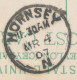 CEYLON / GB 1907 LONDON CDS 22mm HORNSEY / N. On Coloured Postcard "Clock Tower And Dutch Fort, Negombo" - Briefe U. Dokumente