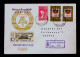 Gc8242 RUSSIE LIETUVA Smoke Tabac Tobacco RDA Symbol Flags Mailed Kaunas Cover - Tabak