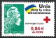 France 2022. Scott #B830 (MNH) Solidarity With Ukraine After Russian Invasion  *Complete Issue* - 1960-.... Nuevos