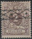 OBP 44 - Cijfer Op Heraldieke Leeuw - 1866-1867 Coat Of Arms