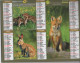 CALENDRIER ANNEE 2009, COMPLET, MUILTIVUE, ANIMAUX DE LA FORETS COULEUR  REF 13868 - Tamaño Grande : 2001-...