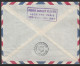 1957, T.A.I., Premier Vol, Auckland New Zealand - Paris France - Poste Aérienne