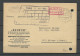 Germany Deutschland 1945 Stempel "Gebühr Bezahlt" Auf Firmenpostkarte REMSCHEID Geschäftlich RHEWUM - Emergency Issues British Zone