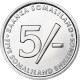 Somaliland, 5 Shillings, 2002, Aluminium, SPL, KM:5 - Chad