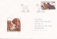 Delcampe - 3X COVERS FDC DOGS CIRCULATED 1990 Tchécoslovaquie - Covers & Documents