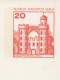 ⁕ Germany, Deutsche Bundespost Berlin 1977 ⁕ 2v MNH Postcard / P106 Official - Schloss Pfaueninsel - Cartoline - Nuovi