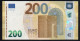 € 200  AUSTRIA  NZ (Testnote)  N001  DRAGHI  UNC - 200 Euro