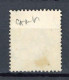 H-K  Yv. N° 108 ; SG N°110  Fil CA Mult (o)30c Jaune Orange Et Violet-brun George V Cote 7 Euro BE 2 Scans - Used Stamps