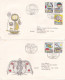 AIR PLANE    2 COVERS FDC  CIRCULATED 1977 Tchécoslovaquie - Briefe U. Dokumente