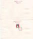 SPACE 2  COVERS FDC  CIRCULATED 1977 Tchécoslovaquie - Briefe U. Dokumente