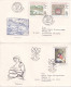 THE PAINTING  2 COVERS FDC  CIRCULATED 1977 Tchécoslovaquie - Briefe U. Dokumente