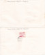 THE PAINTING  2  COVERS FDC  CIRCULATED 1976 Tchécoslovaquie - Cartas & Documentos