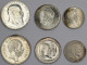 Umlaufmünzen 2 Mark Bis 5 Mark: Lot Mit 2 X 2 Mark, 2 X 3 Mark Und 2 X 5 Mark. T - Taler & Doppeltaler