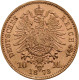 Bayern - Anlagegold: Ludwig II. 1864-1886: 10 Mark 1873 D, Jaeger 193. 3,98 G, 9 - 5, 10 & 20 Mark Gold
