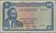 Delcampe - Kenya: Central Bank Of Kenya, Lot With 5 Banknotes, Series 1966/68, With 5, 10, - Kenya