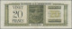 New Caledonia: Banque De L'Indochine – NOUMEA, 20 Francs ND(1944), P.49, Very Ni - Nouméa (New Caledonia 1873-1985)