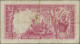 Nigeria: Central Bank Of Nigeria, Pair With 10 Shillings 1958 (P.3, F+/VF, Graff - Nigeria