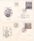 THE PAINTING 1978 COVERS 4 FDC CIRCULATED Tchécoslovaquie - Covers & Documents