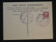 DG8 FRANCE  BELLE CARTE  1943  EXPO PARIS AERIEN +PETAIN  +AFF. PLAISANT+++++ - 1927-1959 Lettres & Documents