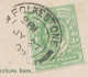 GB VILLAGE POSTMARKS 1905 CDS 23mm "PADDINGTON-W. / 9" (LONDON) On FOLKESTONE Pc As Arrival Postmark Together With K2 FO - Storia Postale