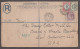 1894 (Oct 24) Registered Envelope From Glasgow To The USA With 1881 1d Lilac Die II, 1887 1s Green And 1892 4 1/2d Green - Storia Postale