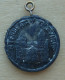 Delcampe - D3-121 Médaille Ancienne Peu Courante Métal Gris Ô Terre Ata Tréviris - Religious Art